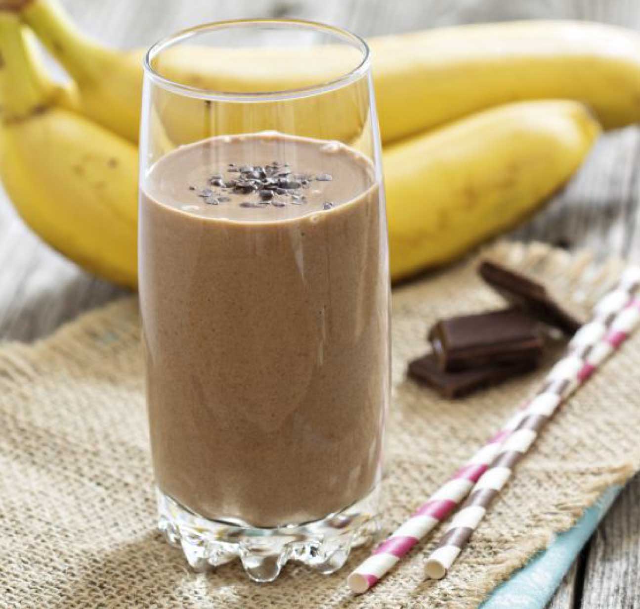 Picture of glass of Brain Fuel Shake